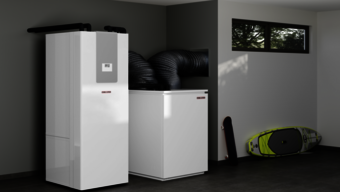 STIEBEL ELTRON Luft-Wasser-Wärmepumpe WPL 19/24 I (K)